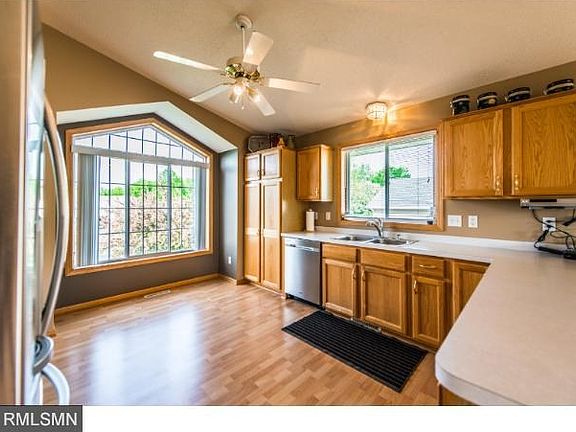 Kitchen boasts great natural lighting and stainless appliances.  This kitchen is a definite must have.