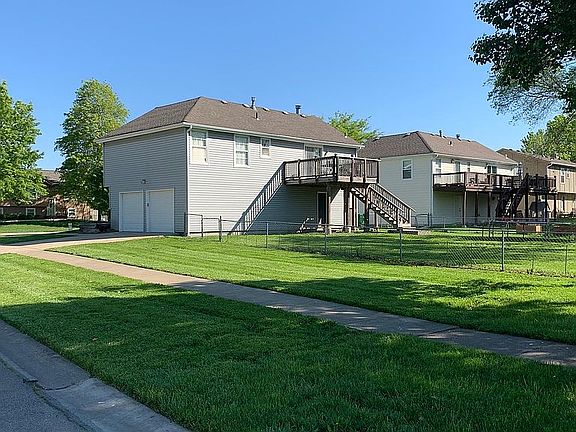 Rear of home large lot