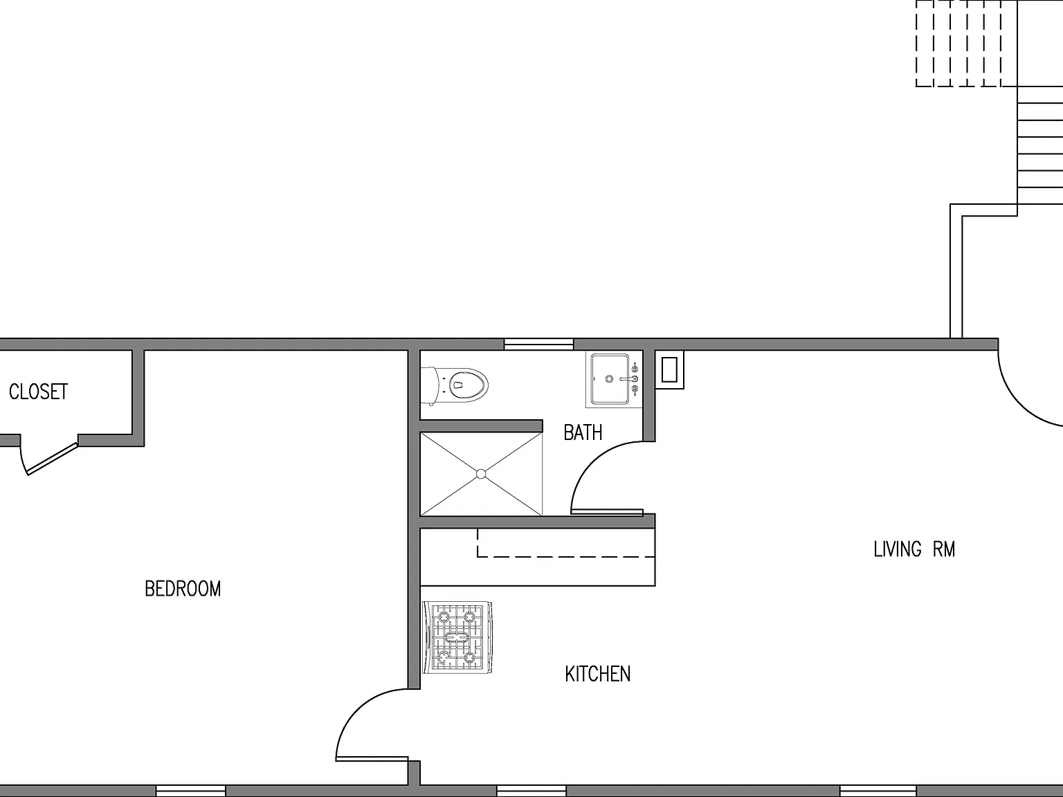 1 bed, 1000 sqft, $875 — Photo 2