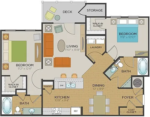 Floor plan B1