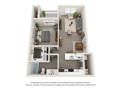Floor plan Trevi