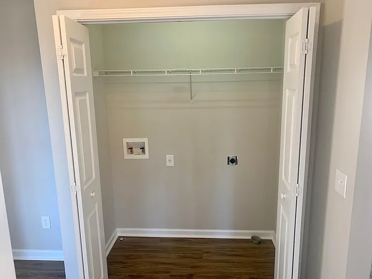Washer/Dryer area on main floor. They are included in the rental fee.