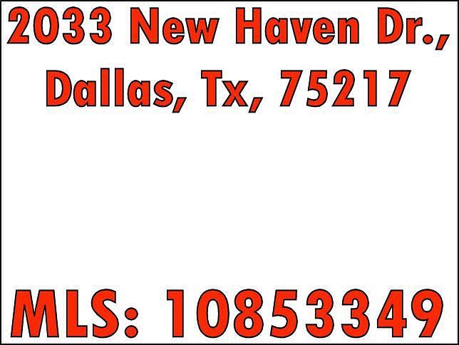 2033 New Haven Dr. - 10853349