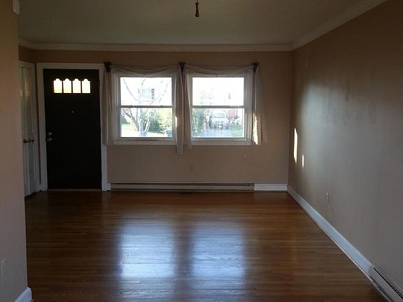 Upstairs dining and living room