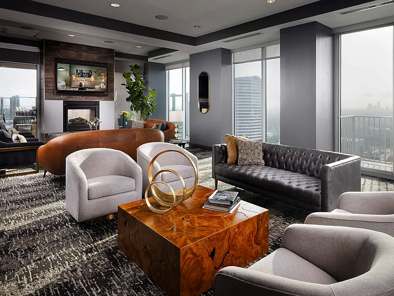 Plenty of areas to entertain in the SkyLounge