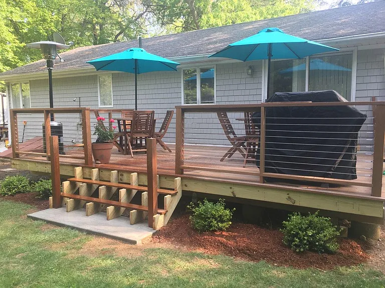 Large Private Deck