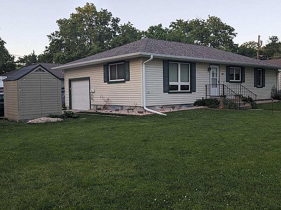 Notice large front lawn