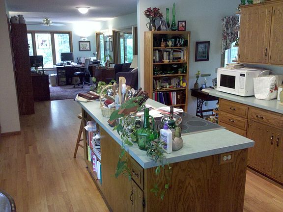Kitchen view from breakfast nook