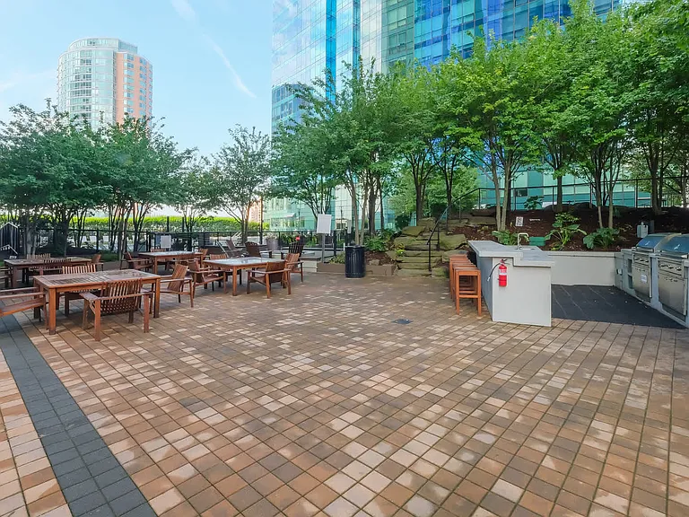 Outdoor Lounge with Grilling Area