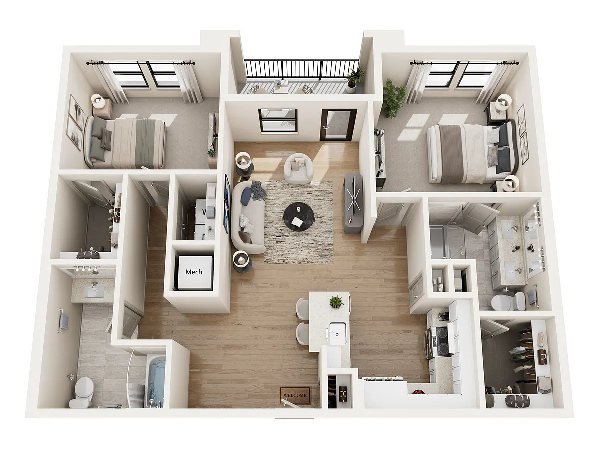 Floor plan B13