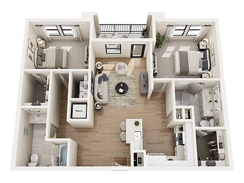Floor plan B13