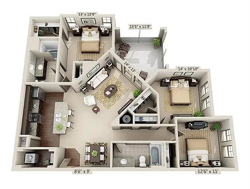 Floor plan Harpeth
