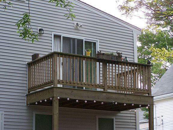 Balcony off the Master Bedroom