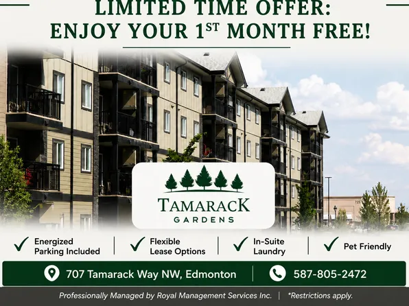 707 Tamarack Way NW #A-303, Edmonton, AB T6T 0X4