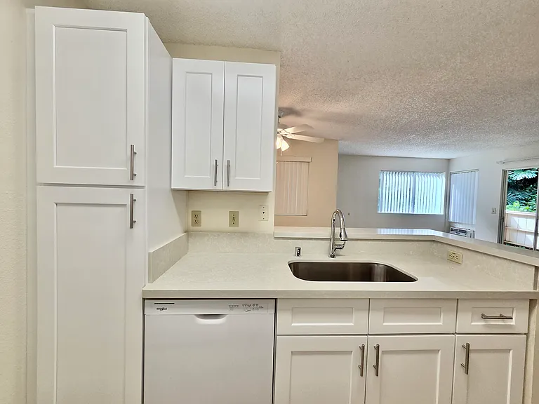 Newly Renovated Kitchen with Deep Sink, Dishwasher and Spray Faucet