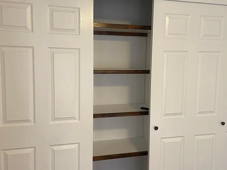Master closet - all 3 bedrooms have this beautiful closet space