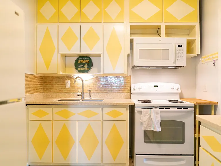 Retro kitchen.