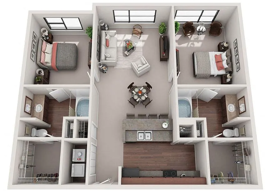 Floor plan B2