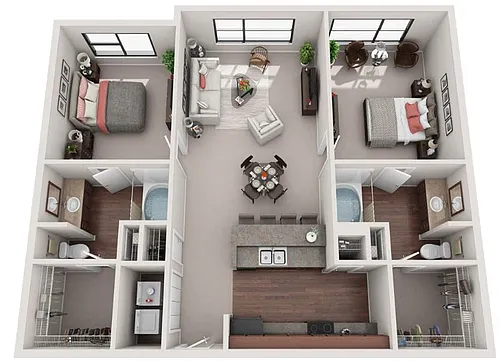 Floor plan B2