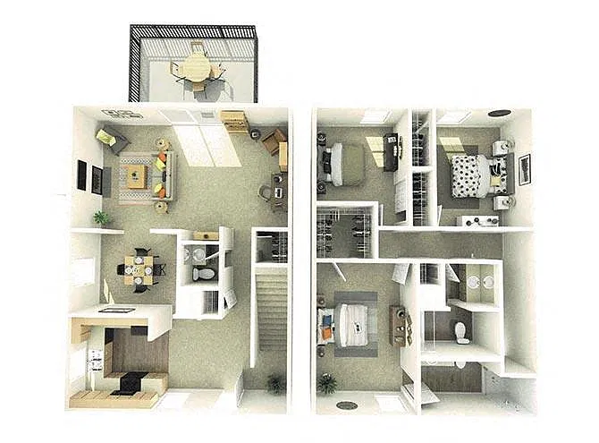 Floor plan 3X25B