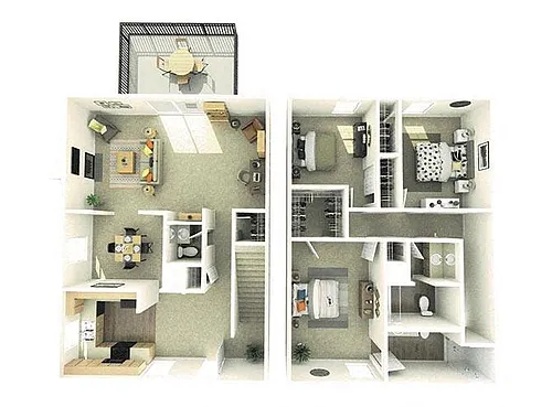 Floor plan 3X25B