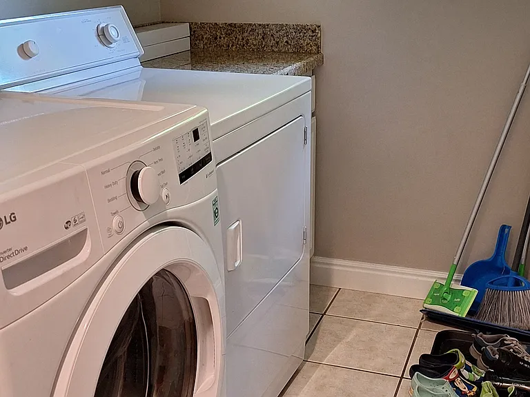 main floor laundry room