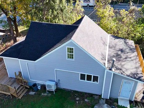 Side view of home