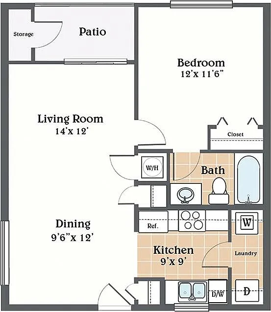 Floor plan Islander
