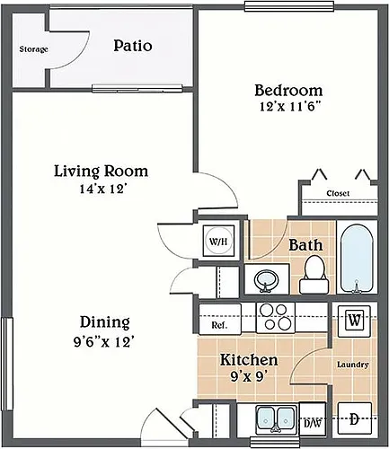 Floor plan Islander