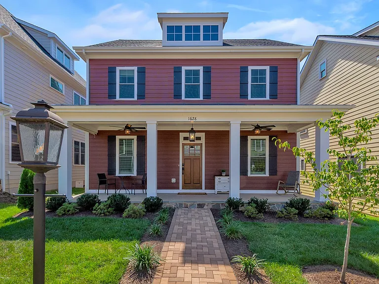 Front of the house.