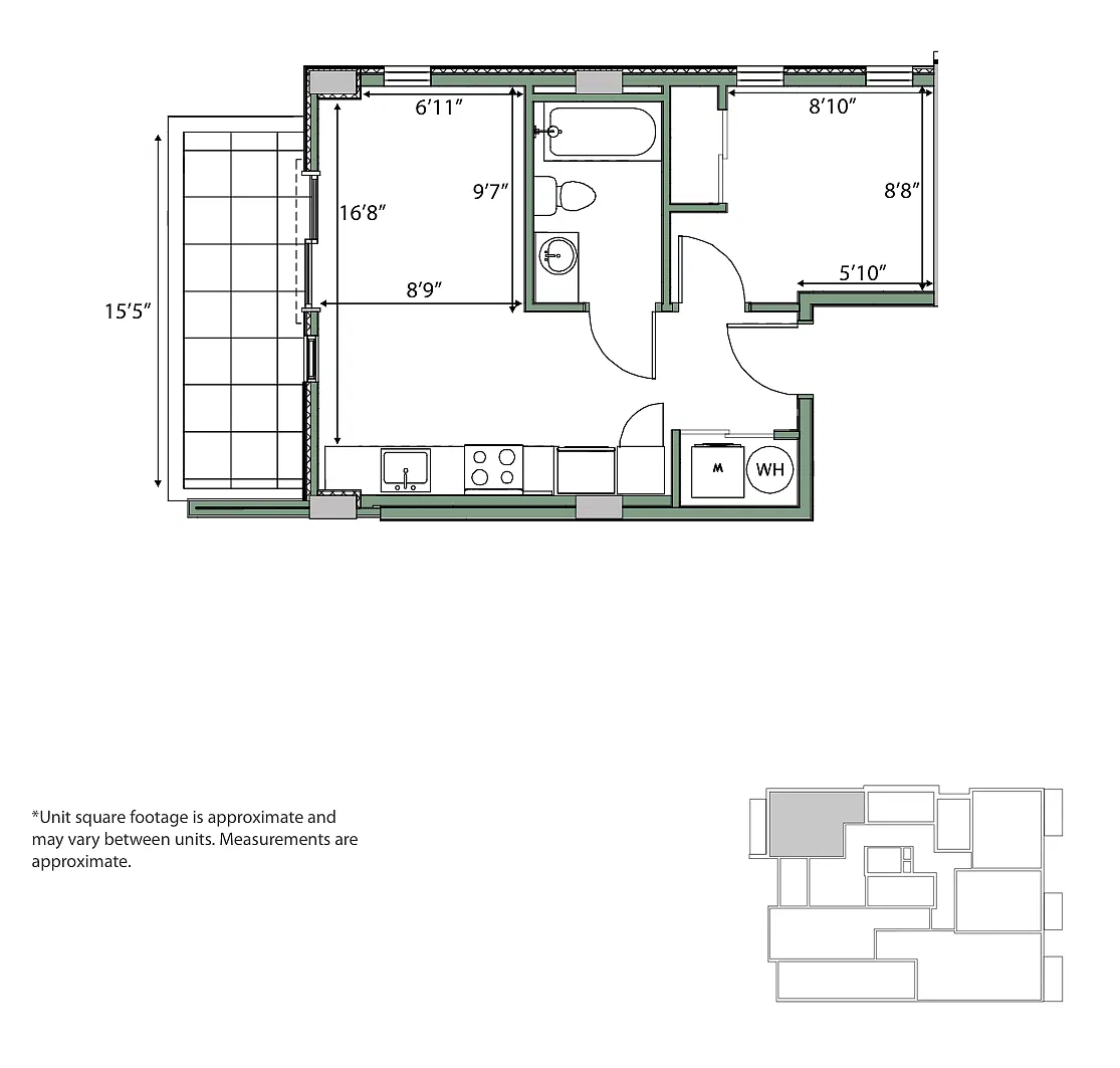 Floor plan Type G