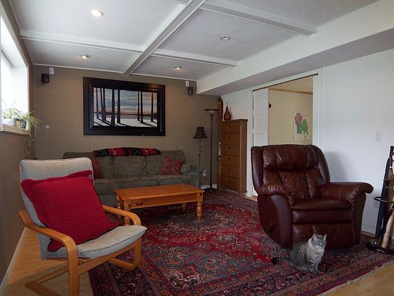 Family Room with Plasma TV