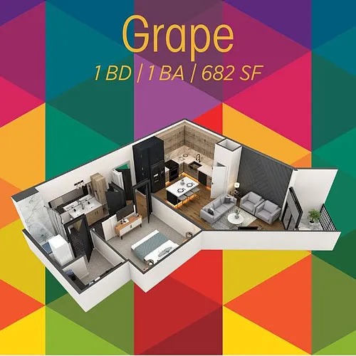 Floor plan Grape