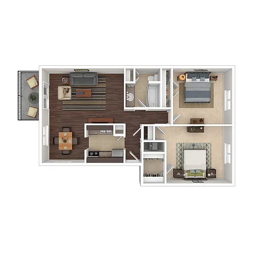 Floor plan 2-1