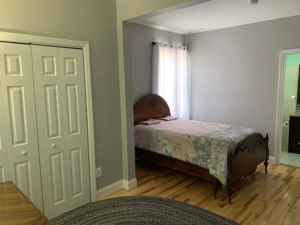 Master bedroom main floor