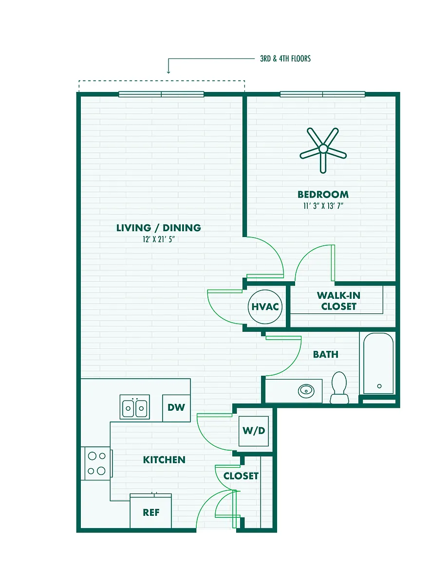 Floor plan Wendell