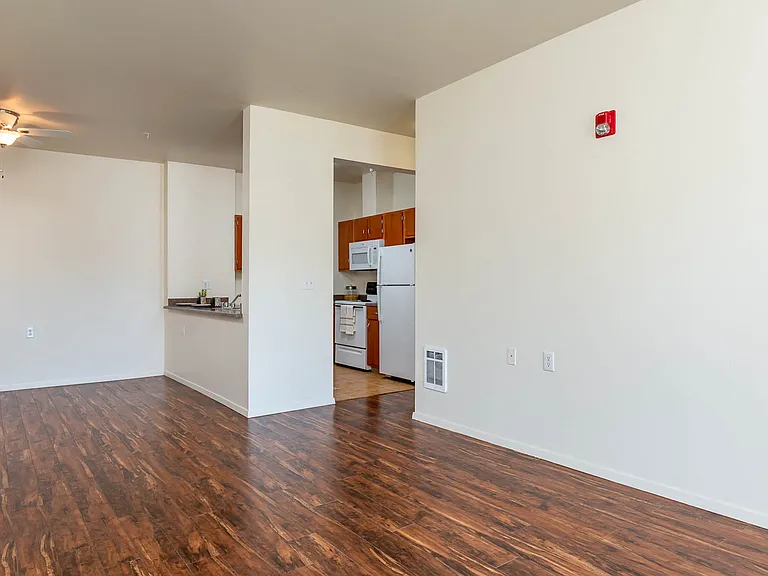 Center Pointe | Two Bedroom Dining Room and Kitchen