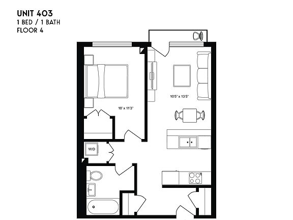 2nd image of 836 Bergen St APT 403