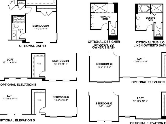 Albright Second Floor Options