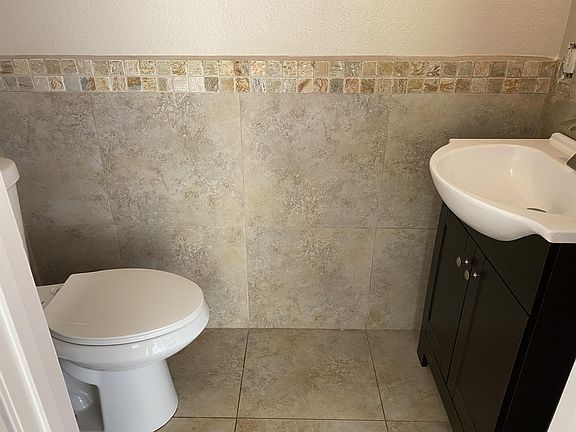 Half bathroom downstairs.
