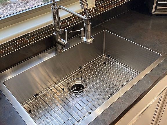 Upgraded Kitchen Sink