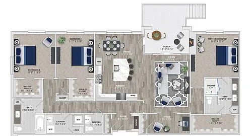 Floor plan C3