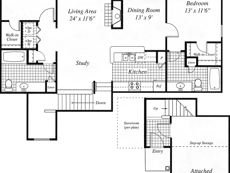 B2 1207 Sq. Ft. Lakeshore B2 1207 Sq. Ft. Lakeshore