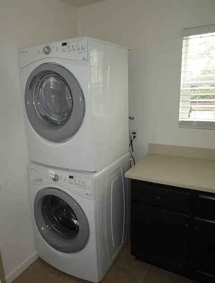 Laundry Room w/ Washer & Dryer