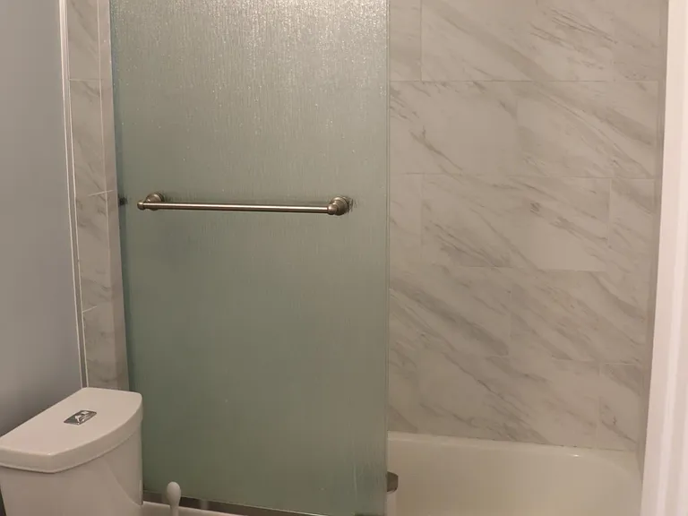 complete bathroom.