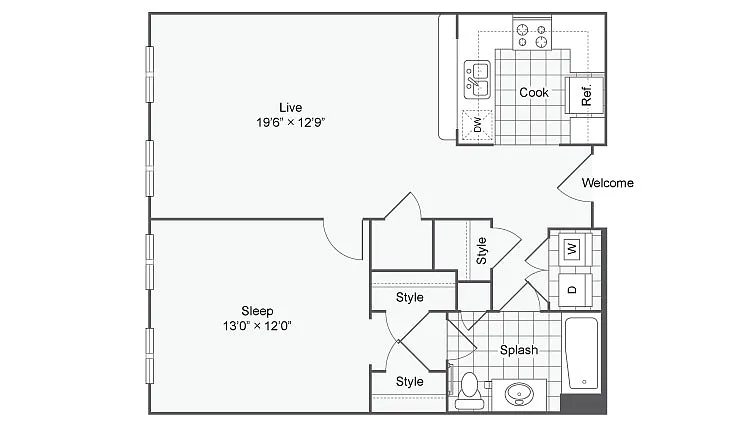Floor plan A15
