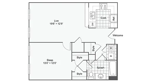 Floor plan A15