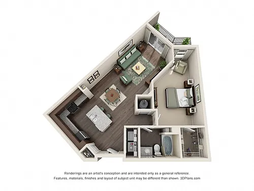 Floor plan The Sydney