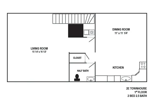 Floor plan 2E