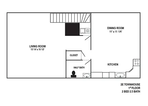Floor plan 2E